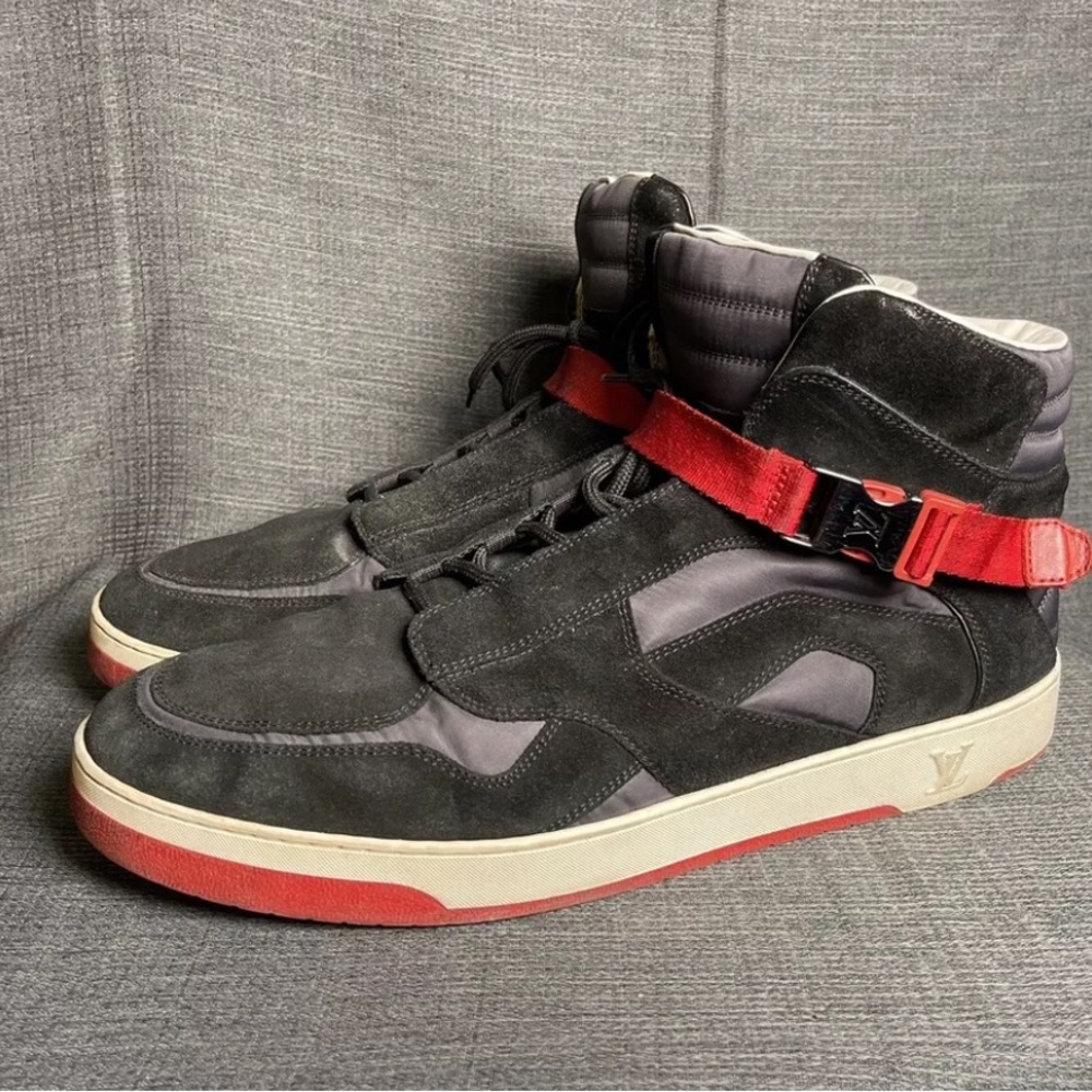 Louis Vuitton High Top Shoes Men 12